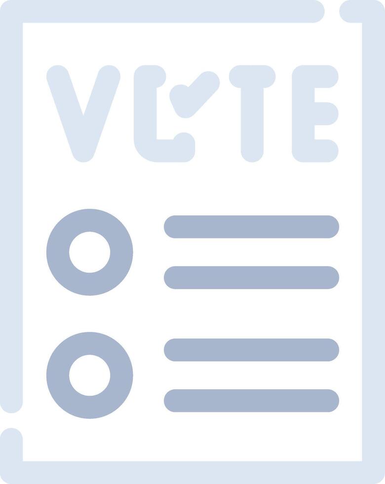 Ballot Creative Icon Design vector