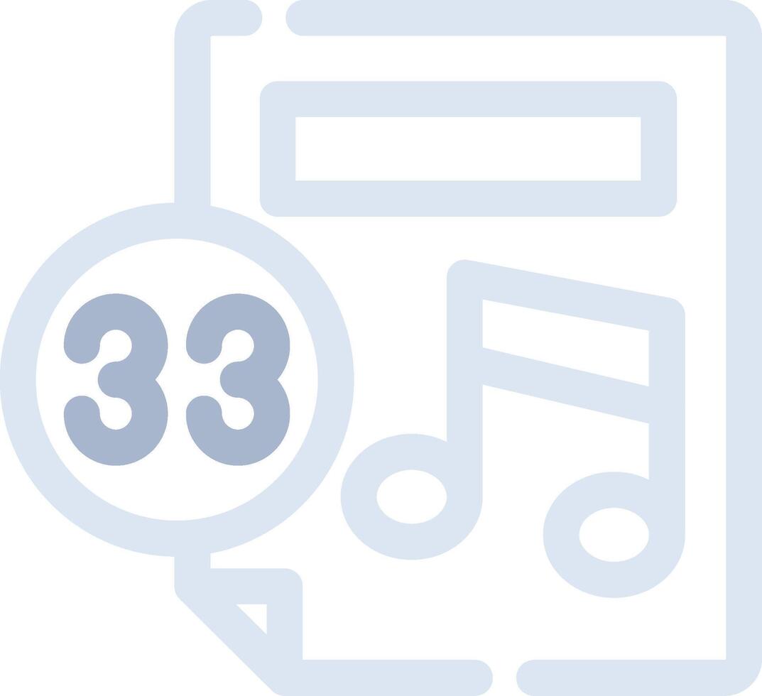 Music Score Creative Icon Design vector