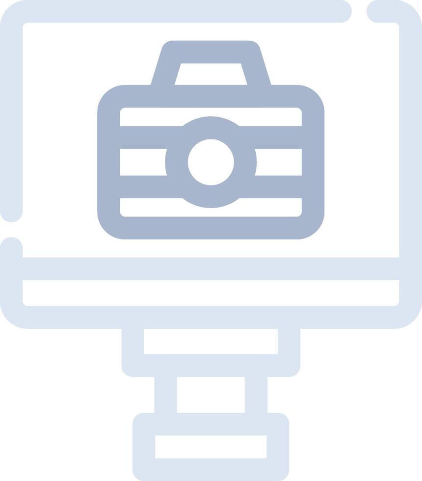 Lcd Camera Creative Icon Design vector