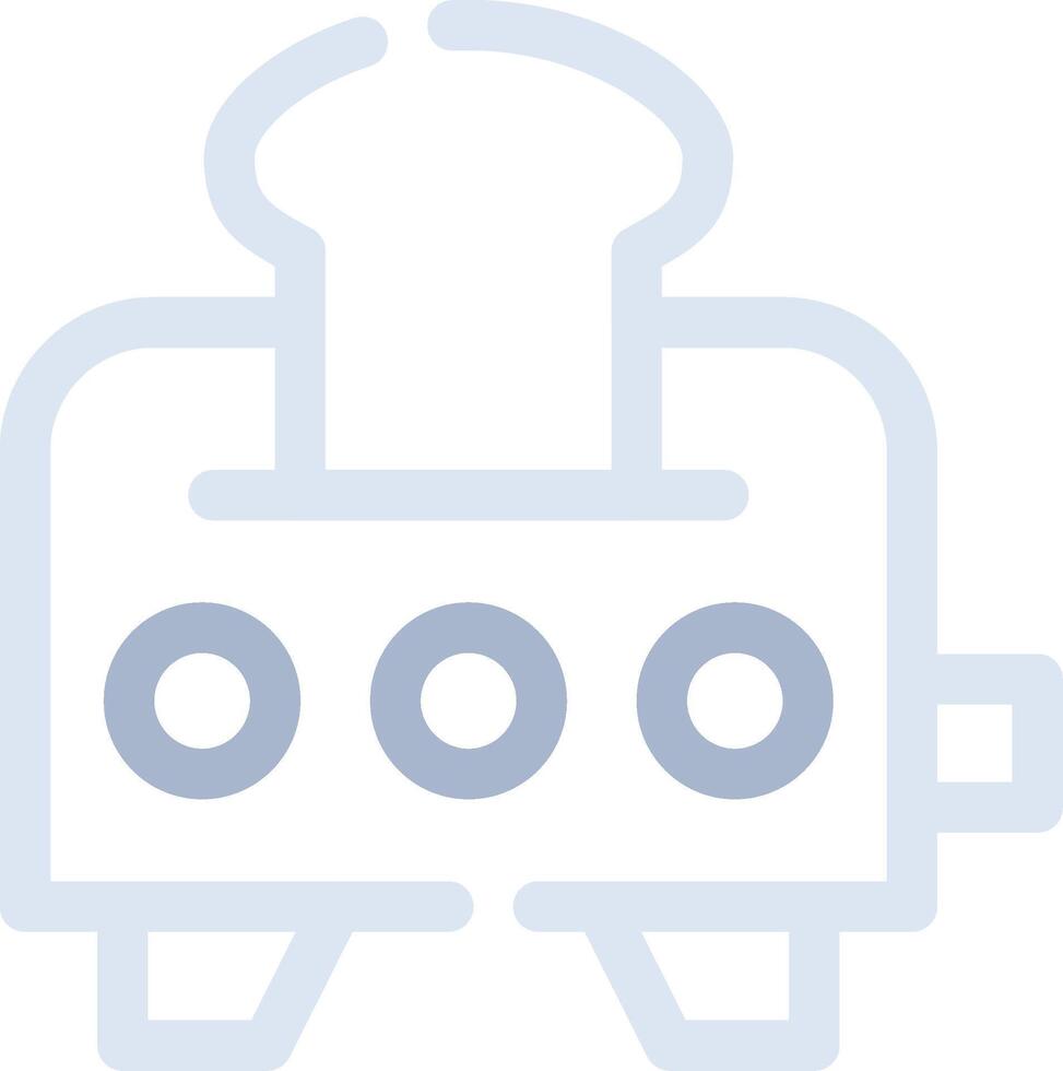 Toaster Creative Icon Design vector