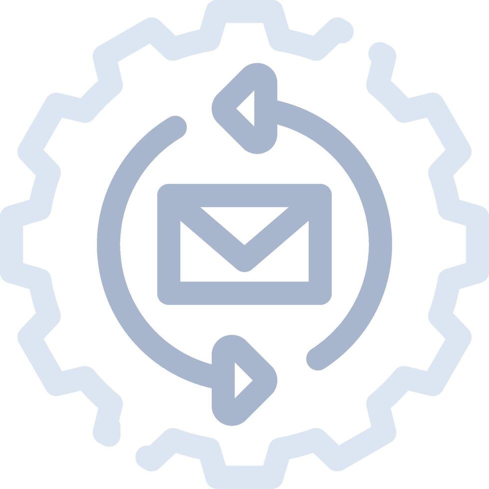 Marketing Automation Creative Icon Design vector