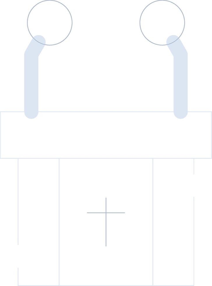 Pulpit Creative Icon Design vector