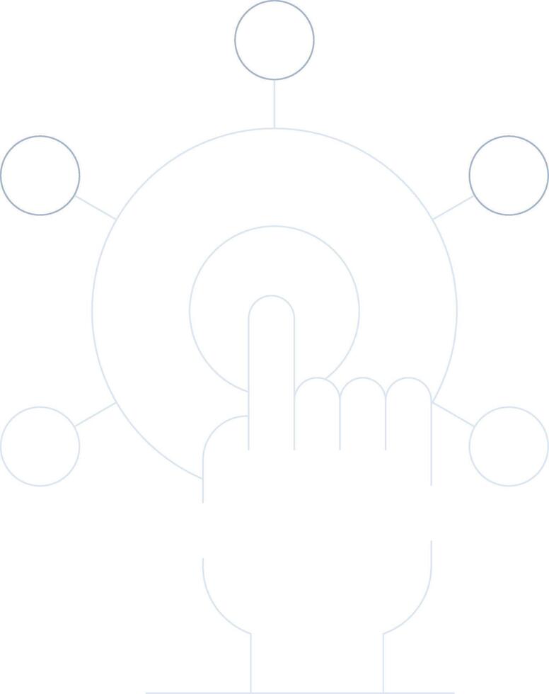 Interactivity Creative Icon Design vector