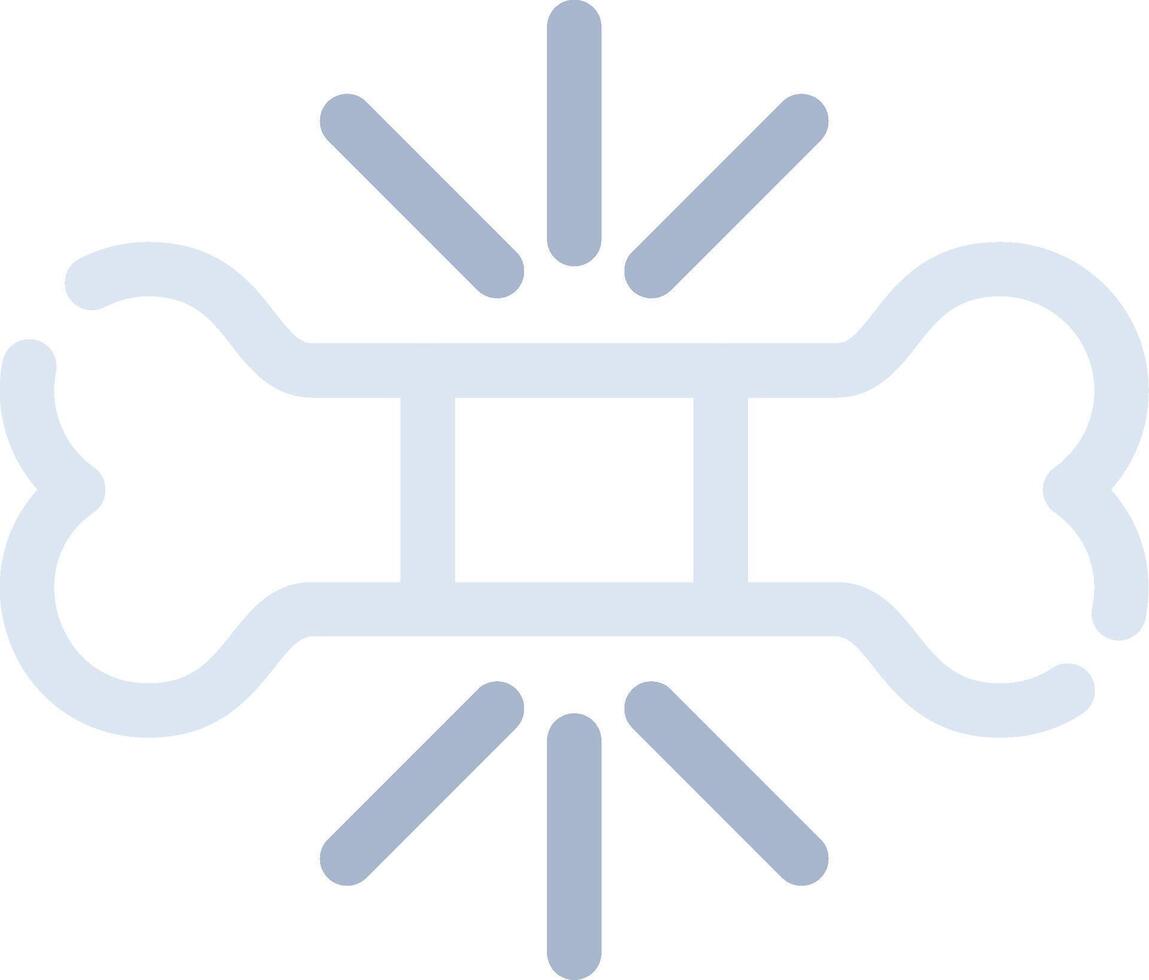 Bone Creative Icon Design vector