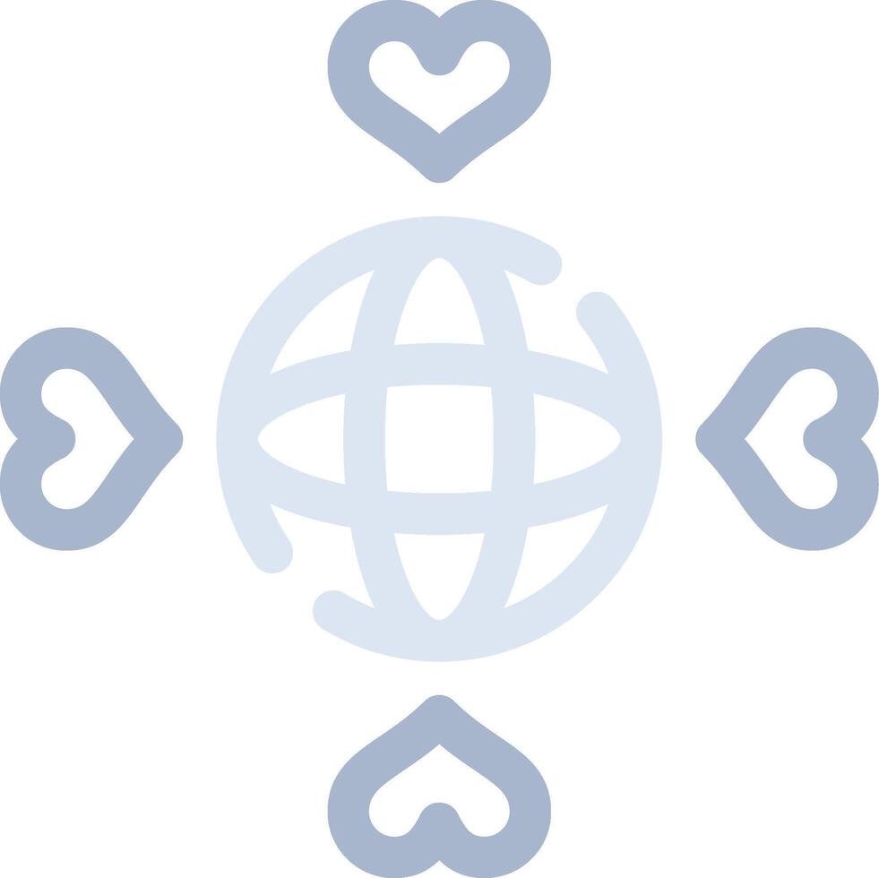 Line Two Color Design vector