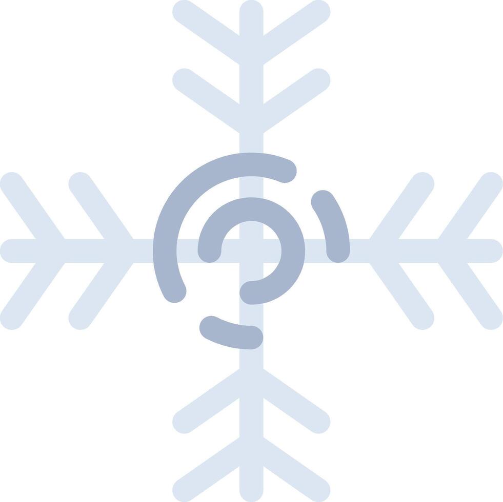 Snowflake Creative Icon Design vector