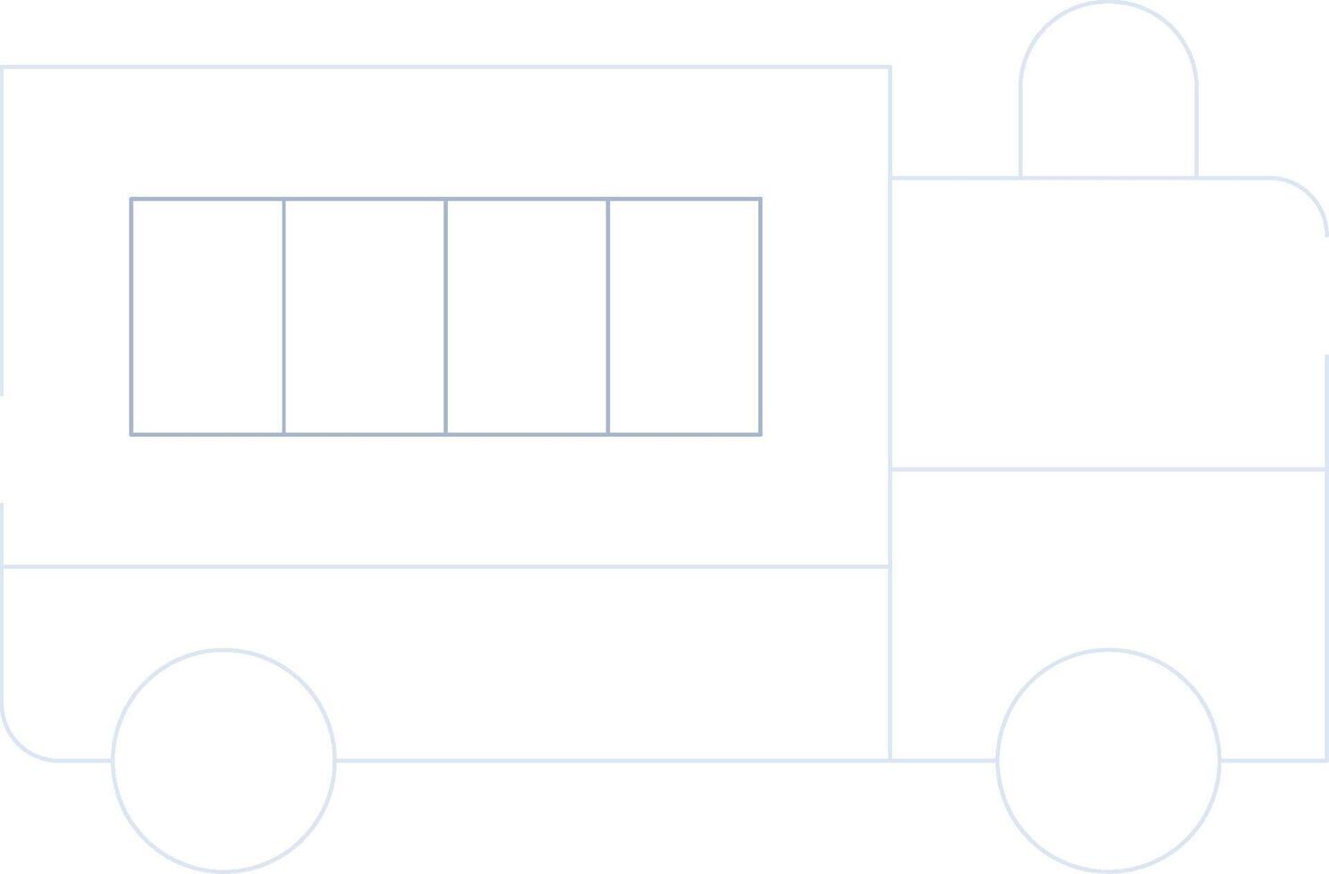 Police Van Creative Icon Design vector