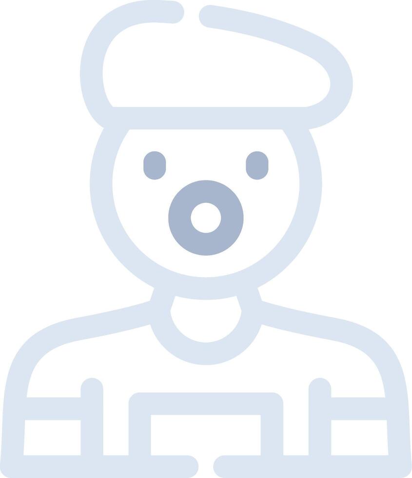 Mime Creative Icon Design vector