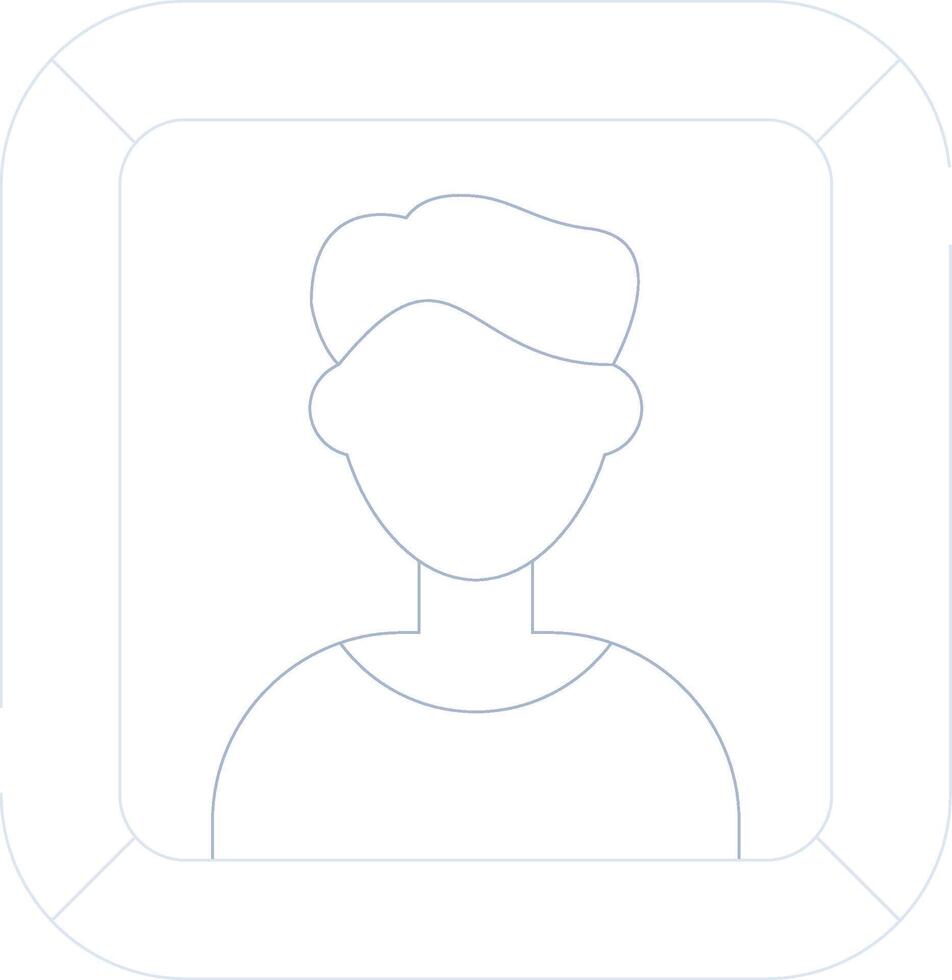 Portrait Creative Icon Design vector