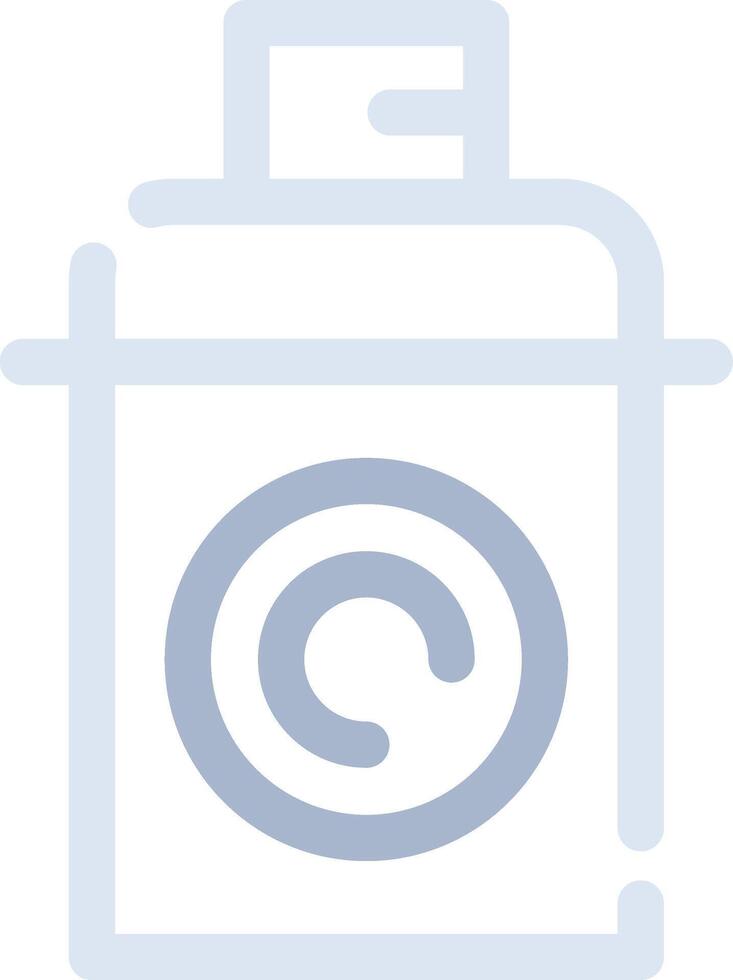 Spray Paint Creative Icon Design vector
