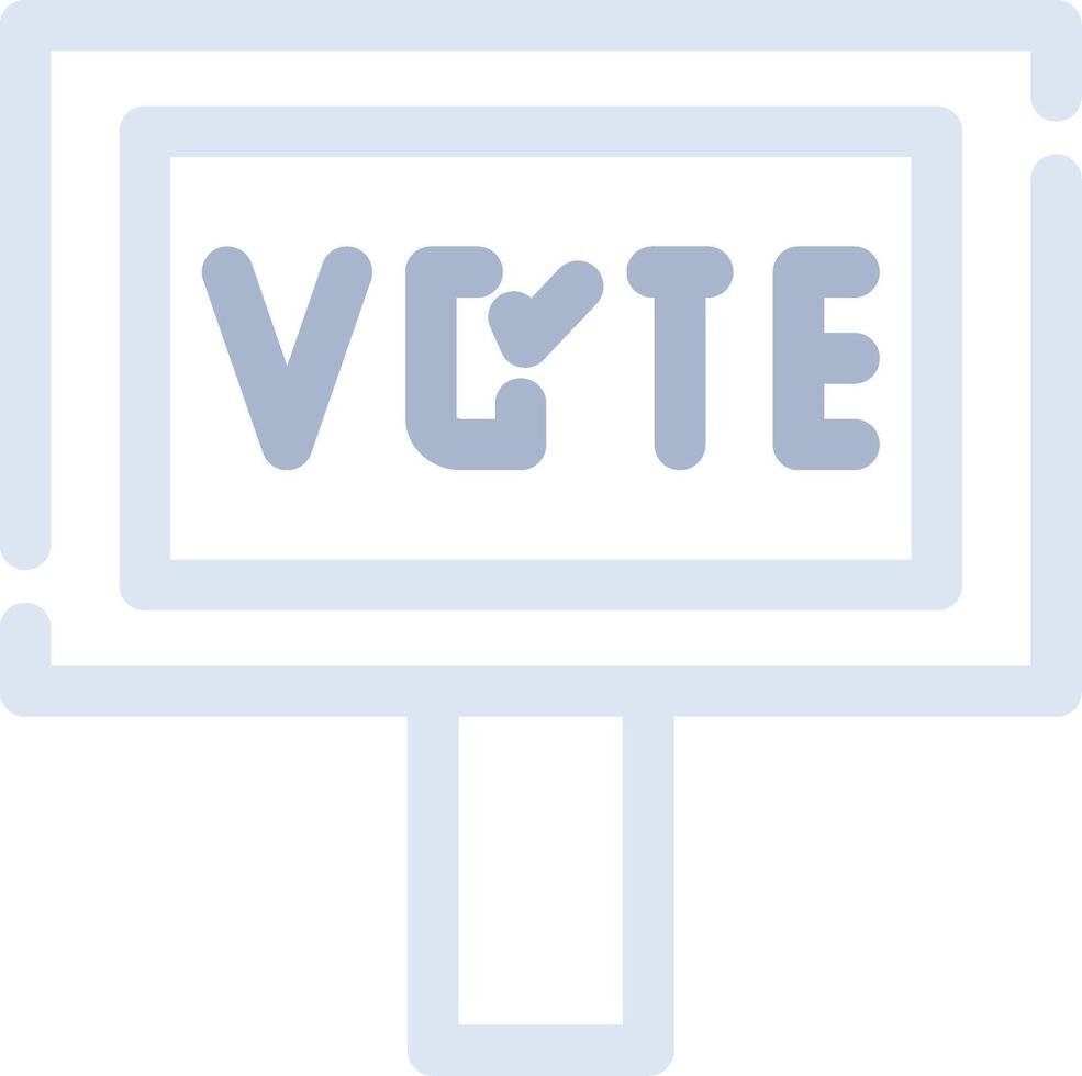 Vote Creative Icon Design vector