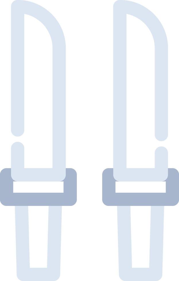 Katana Creative Icon Design vector