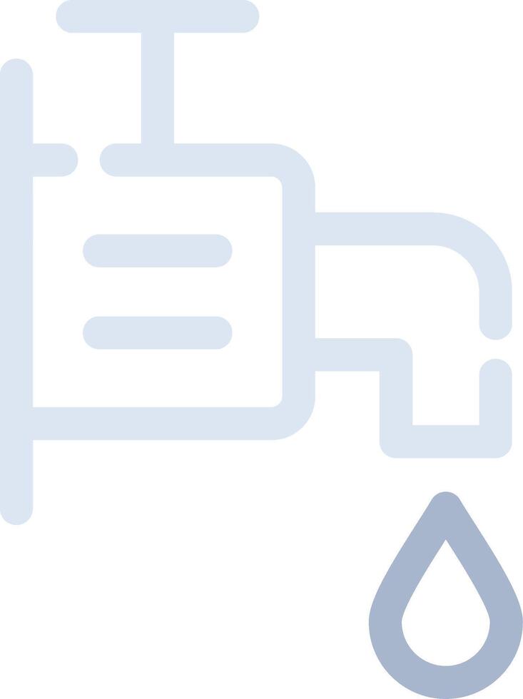 Faucet Creative Icon Design vector