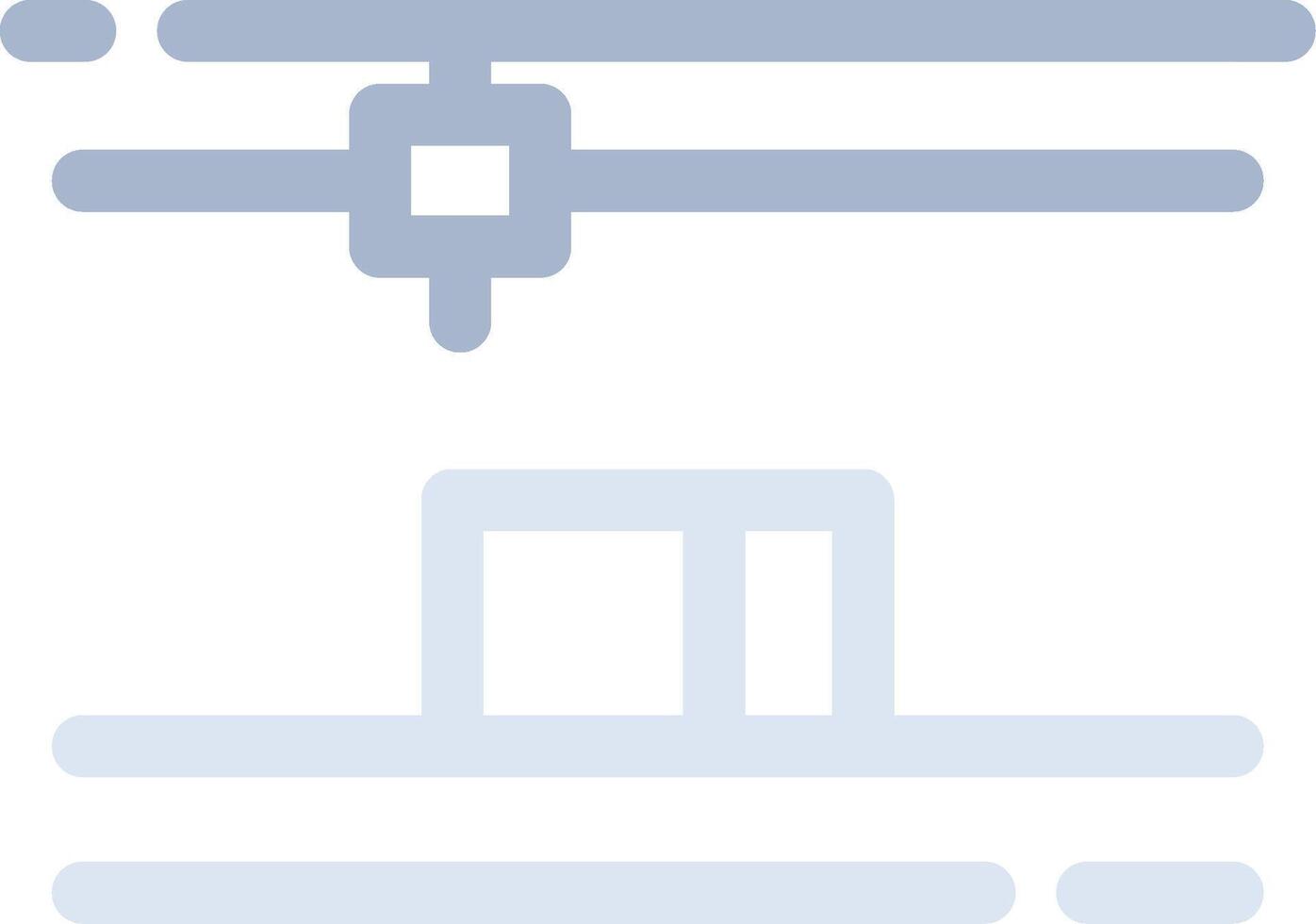 3D Printing Creative Icon Design vector