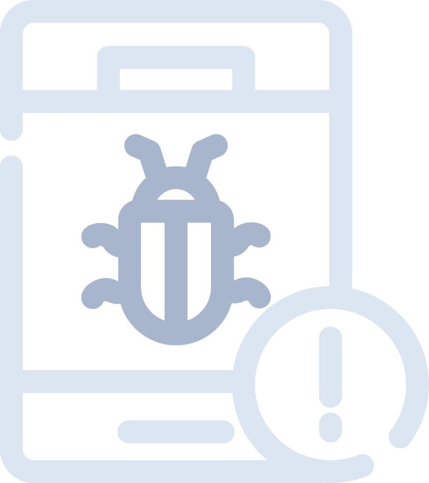 Bug Creative Icon Design vector