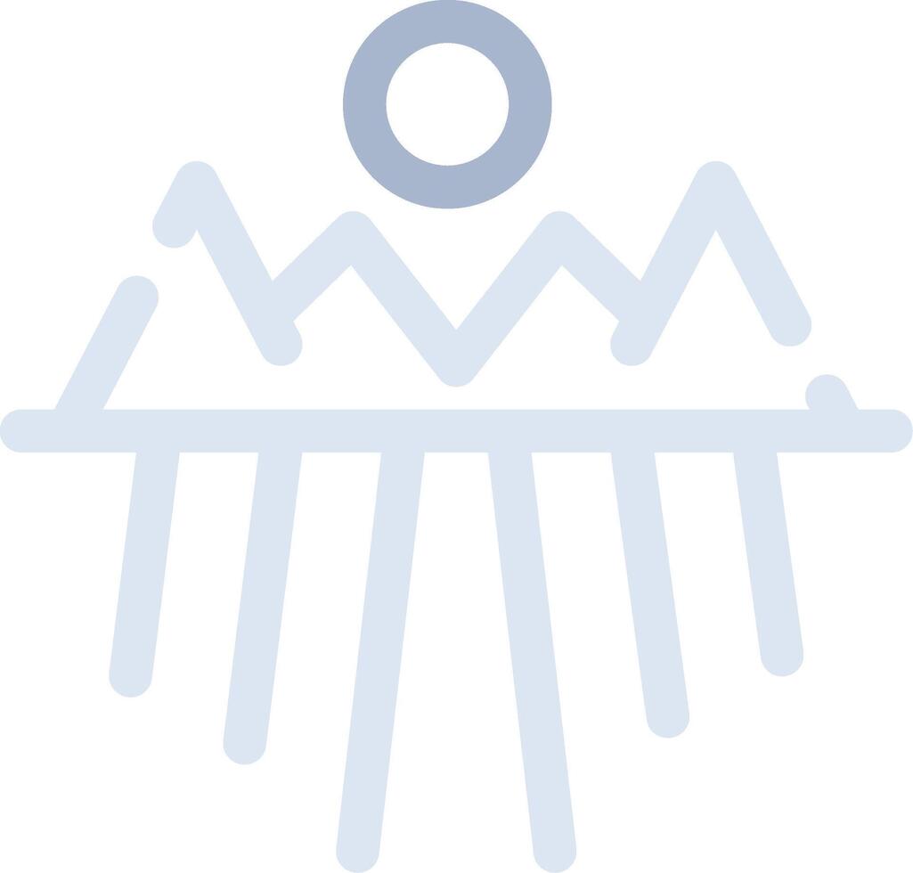 Field Creative Icon Design vector
