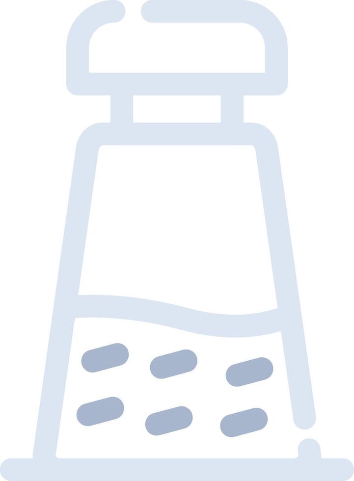 Salt And Pepper Creative Icon Design vector