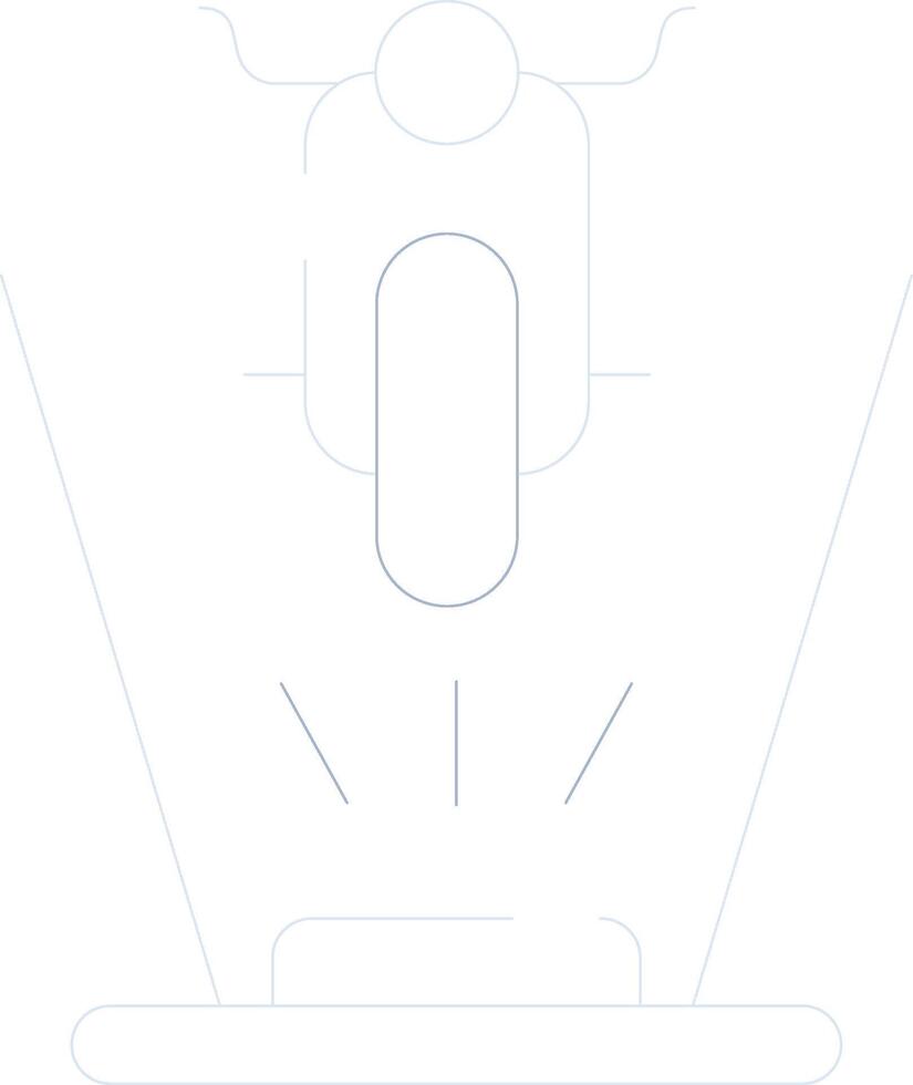 Ar Motorbike Riding Creative Icon Design vector