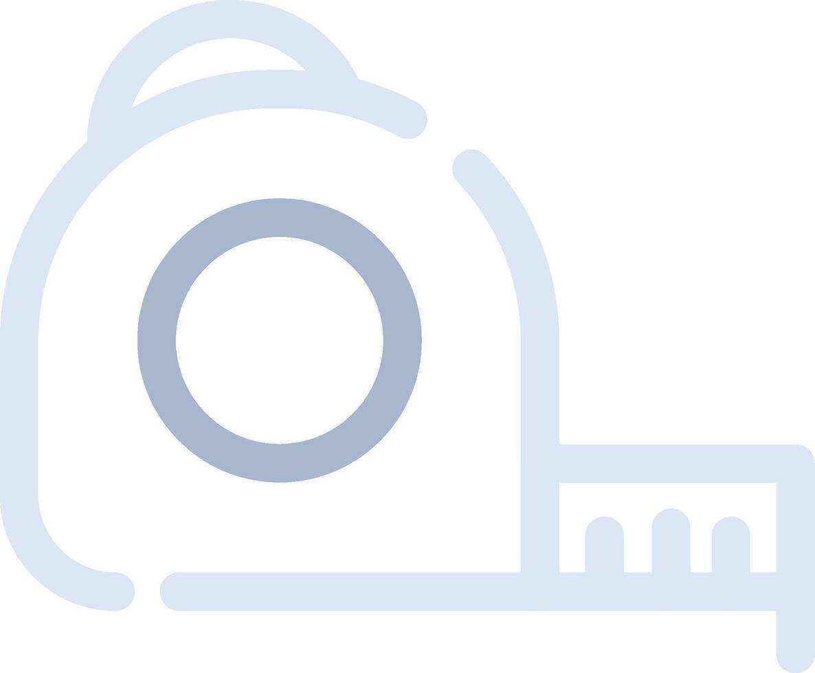 Measuring Creative Icon Design vector