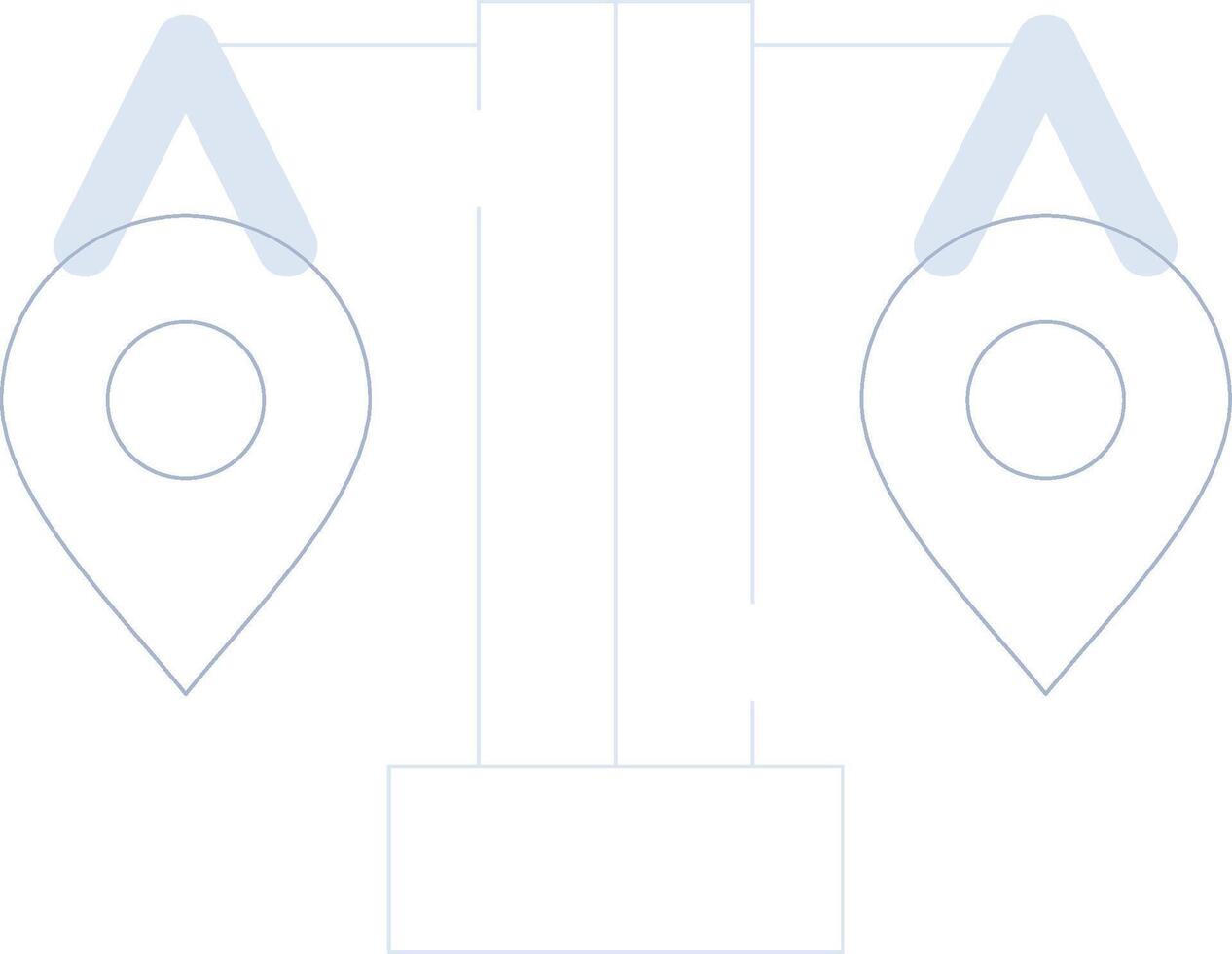 Local Zoning Law Creative Icon Design vector
