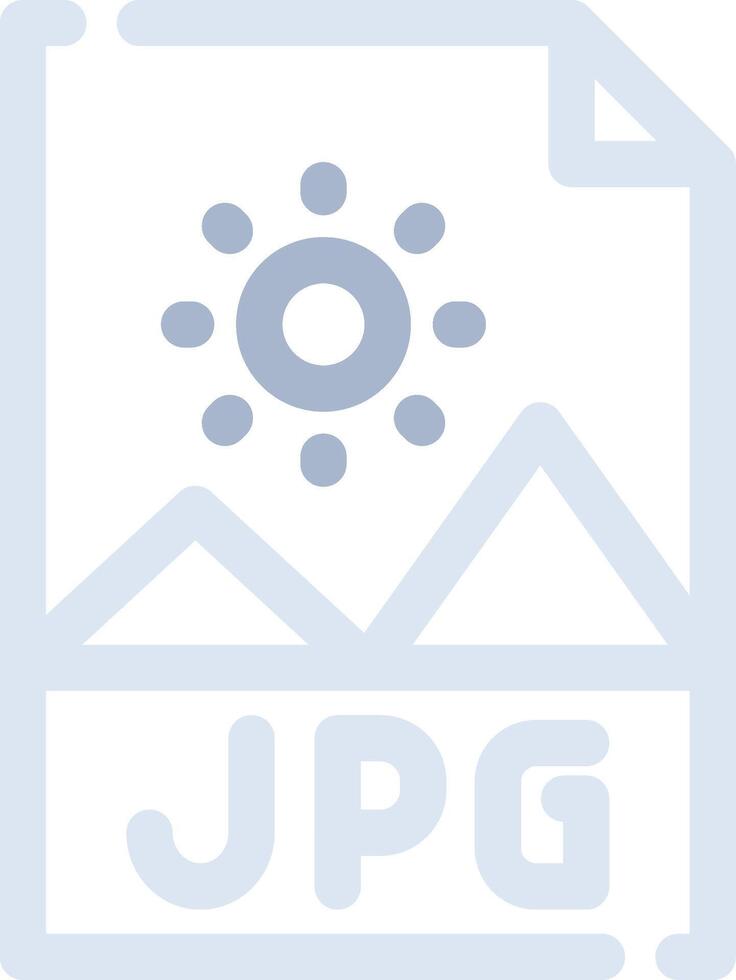 Jpg File Creative Icon Design vector