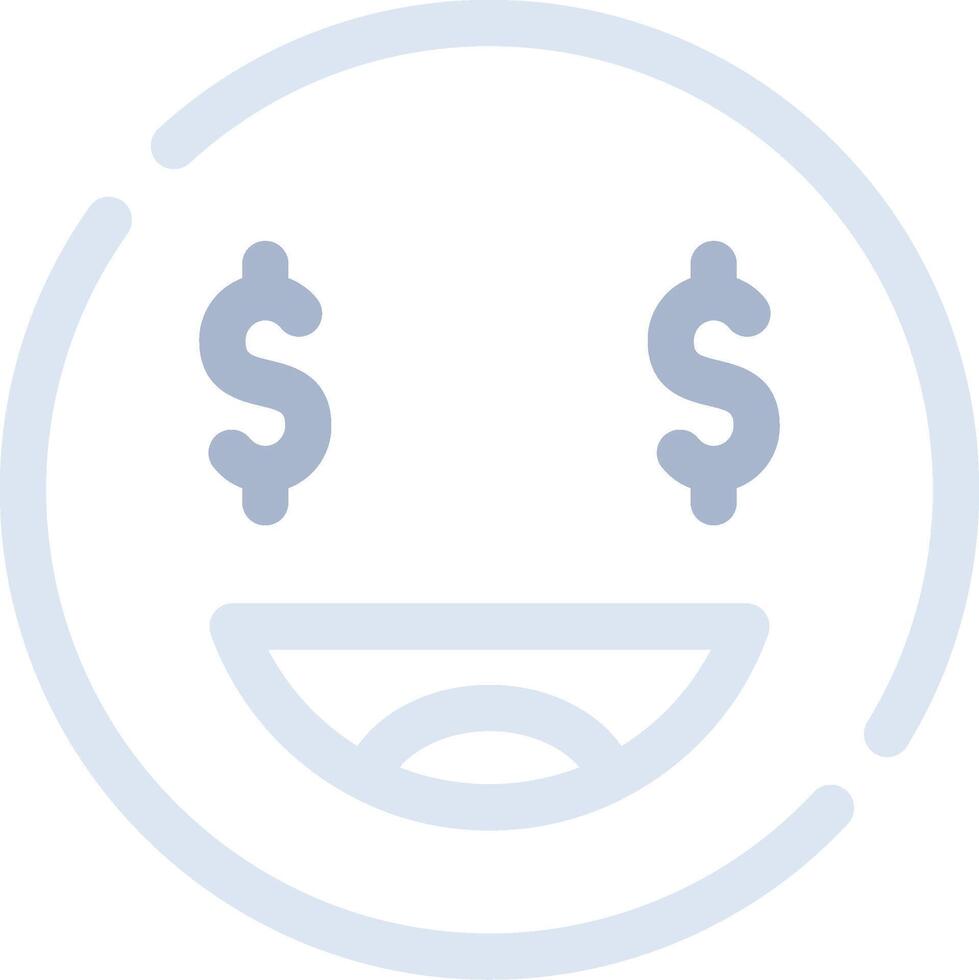 Greedy Creative Icon Design vector