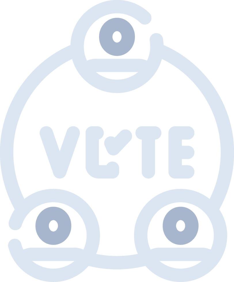 diseño de icono creativo de elecciones vector