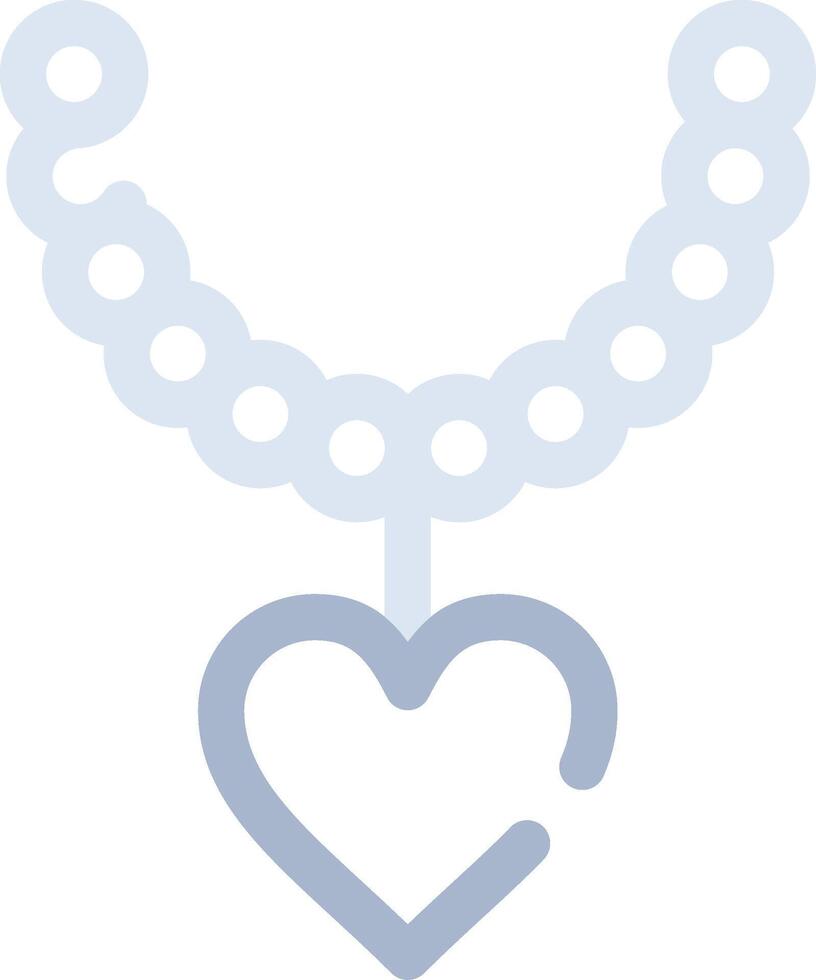 Pearl Necklace Creative Icon Design vector