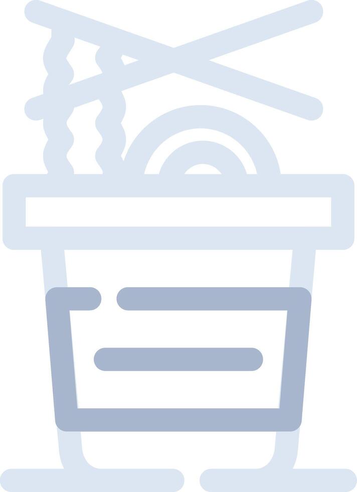 Noodles Creative Icon Design vector