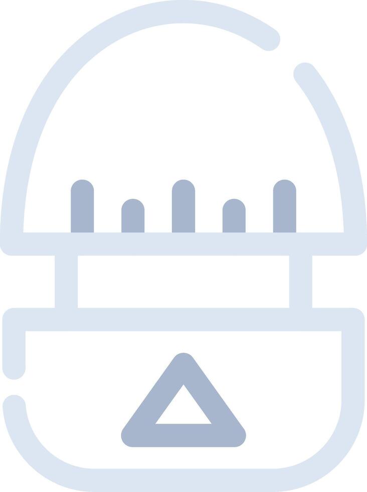 Kitchen Timer Creative Icon Design vector
