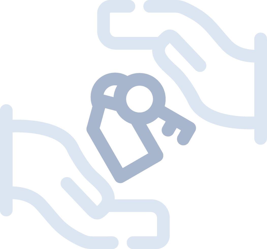 Closed End Lease Creative Icon Design vector