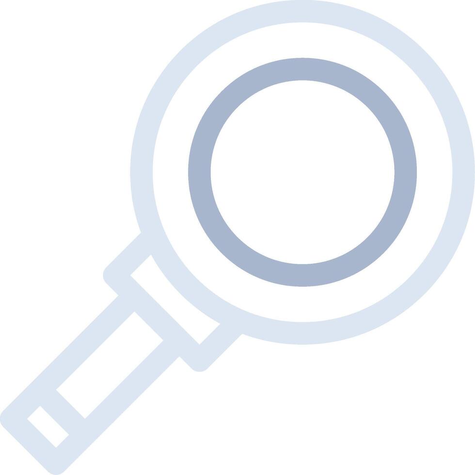 Magnifying Creative Icon Design vector