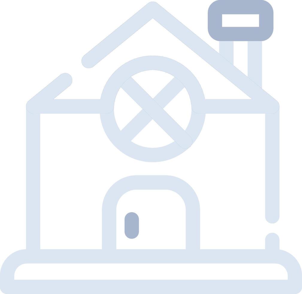 Gingerbread House Creative Icon Design vector