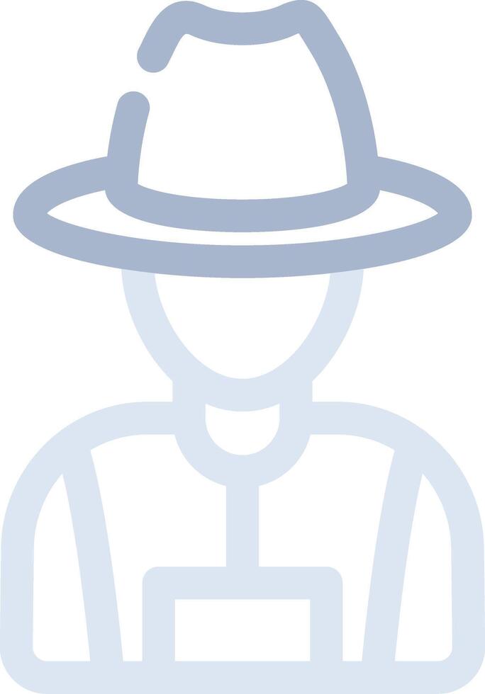 Farmer Creative Icon Design vector