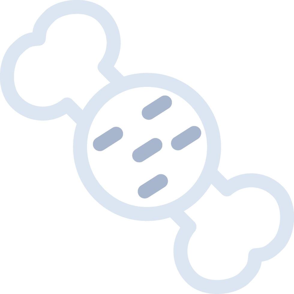 Bone Cancer Creative Icon Design vector