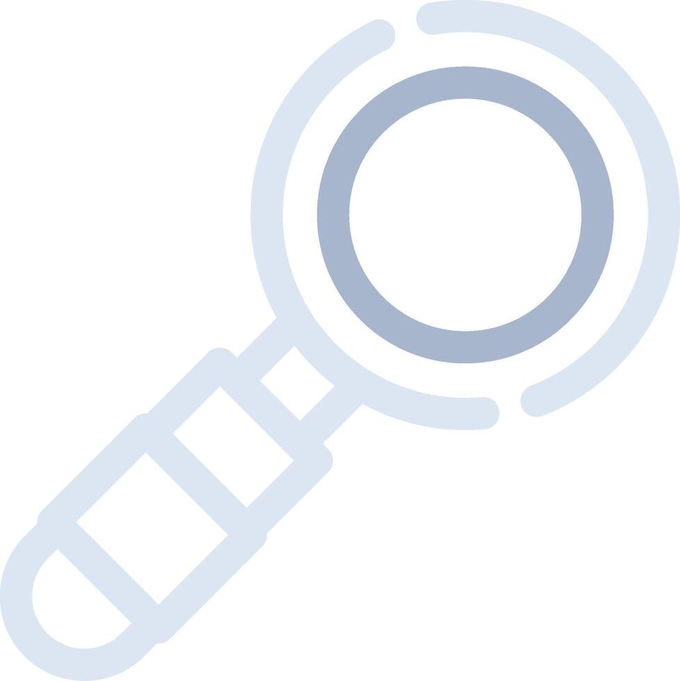 Magnifying Glass Creative Icon Design vector