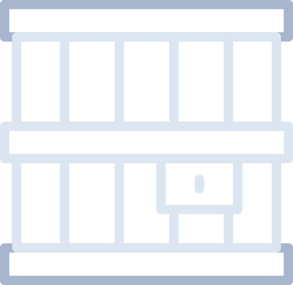 Jail Creative Icon Design vector