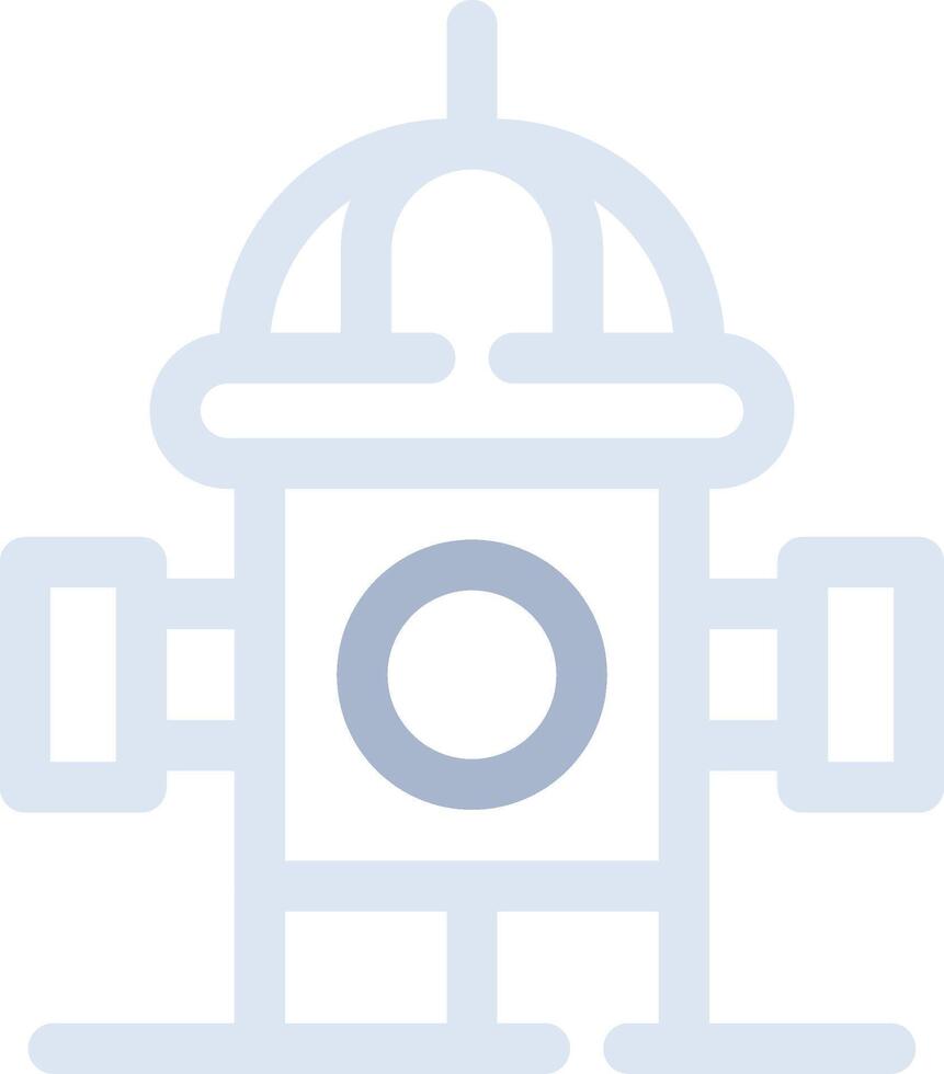 Fire Hydrant Creative Icon Design vector