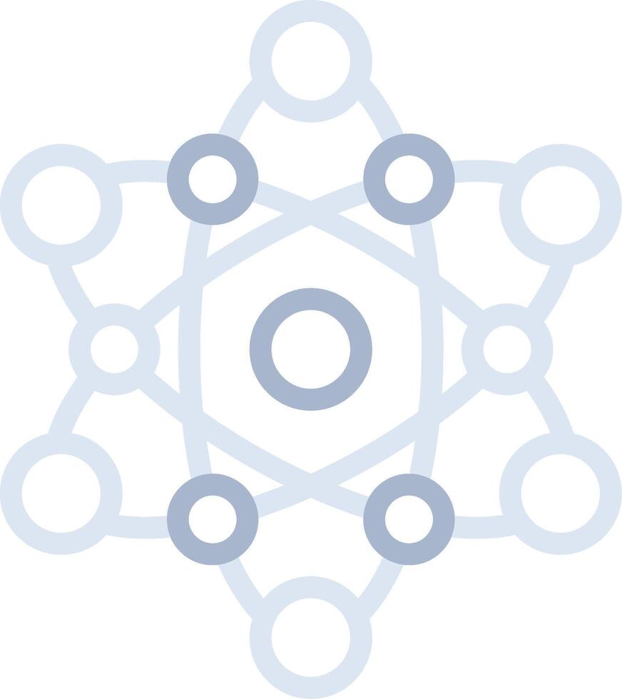 Atom Creative Icon Design vector