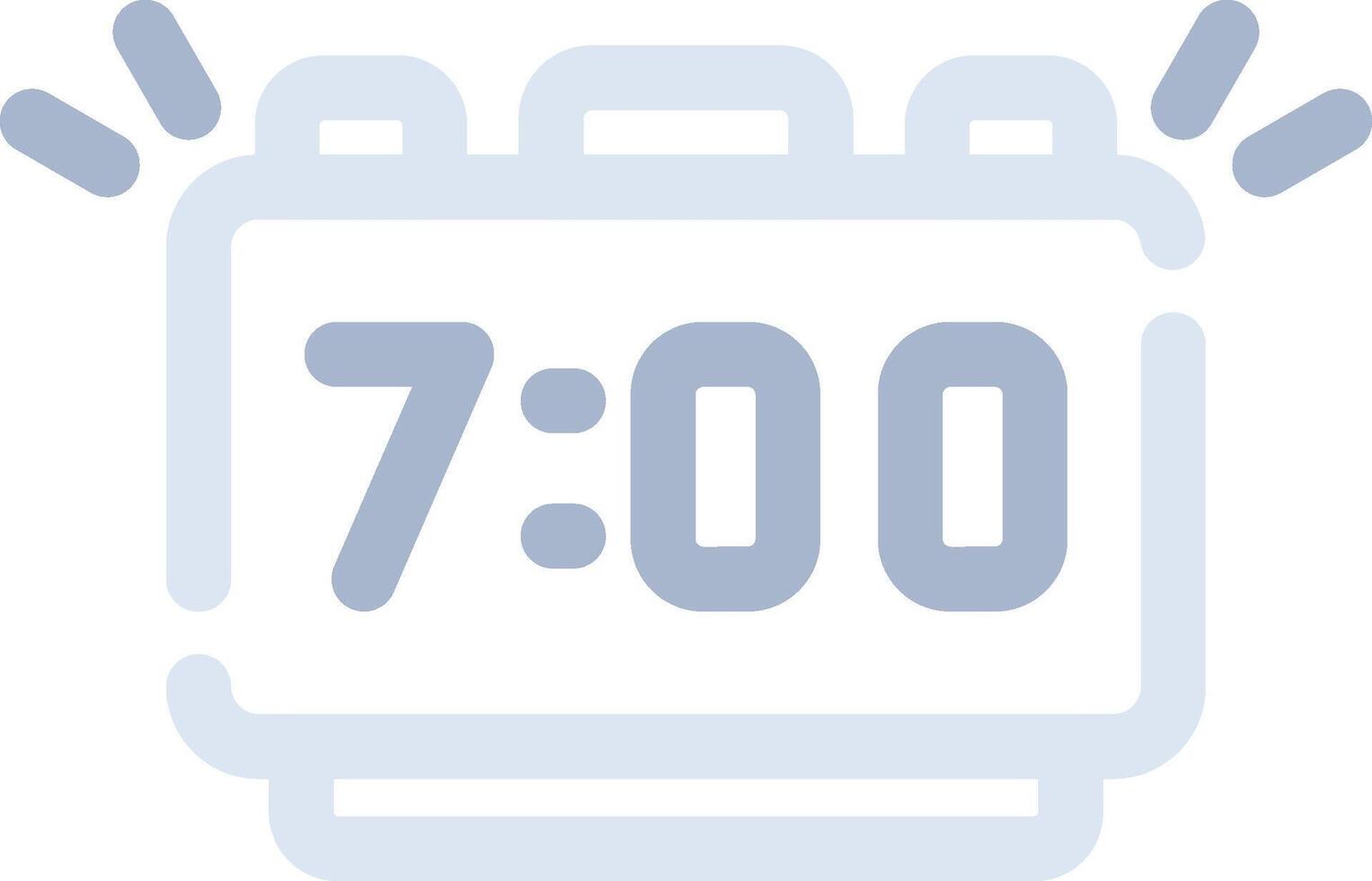 Alarm Creative Icon Design vector
