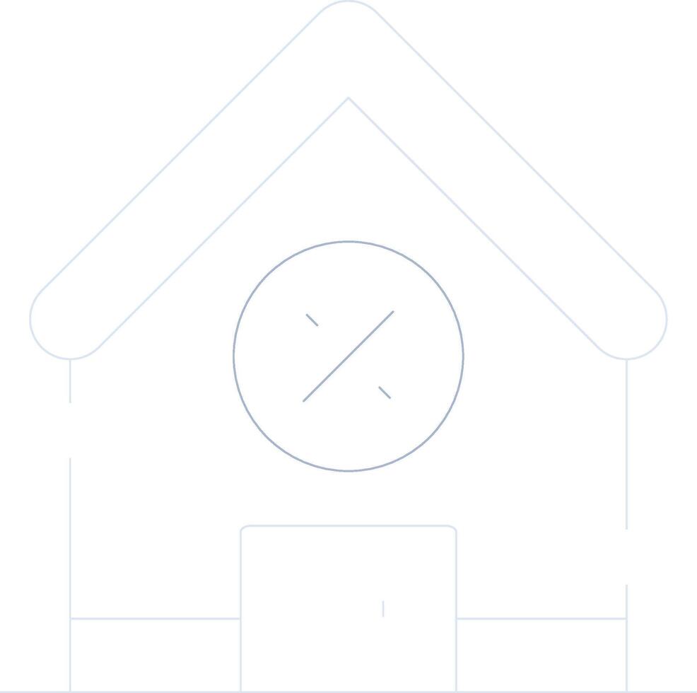 Home Office Tax Deduction Creative Icon Design vector
