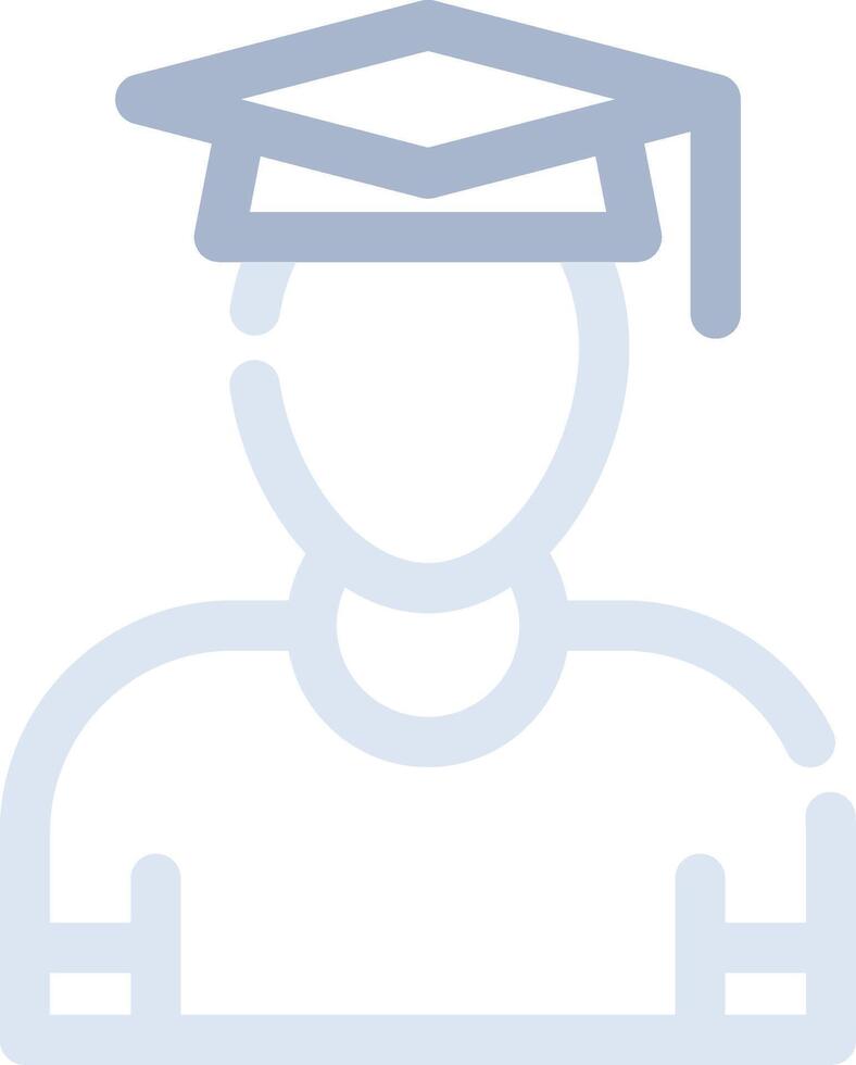 Graduate Creative Icon Design vector