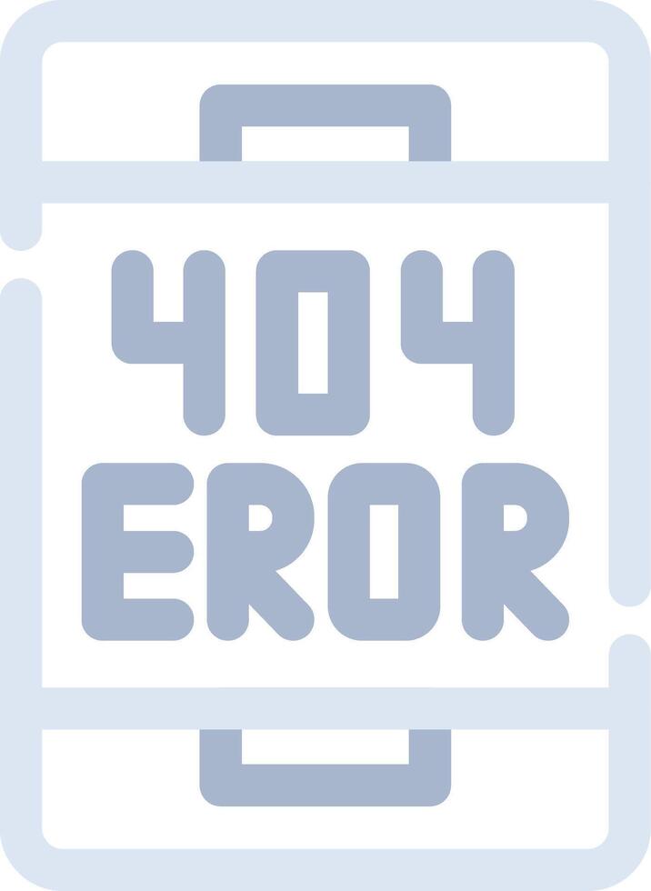 Error Creative Icon Design vector