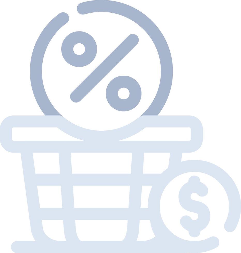 Basket Creative Icon Design vector