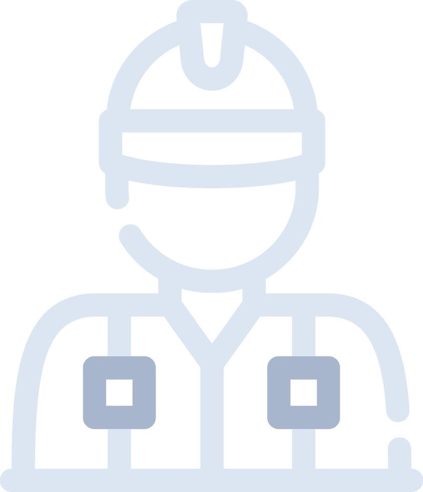 Worker Creative Icon Design vector