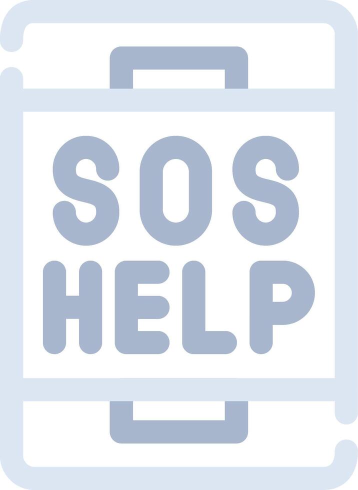 SOS Creative Icon Design vector