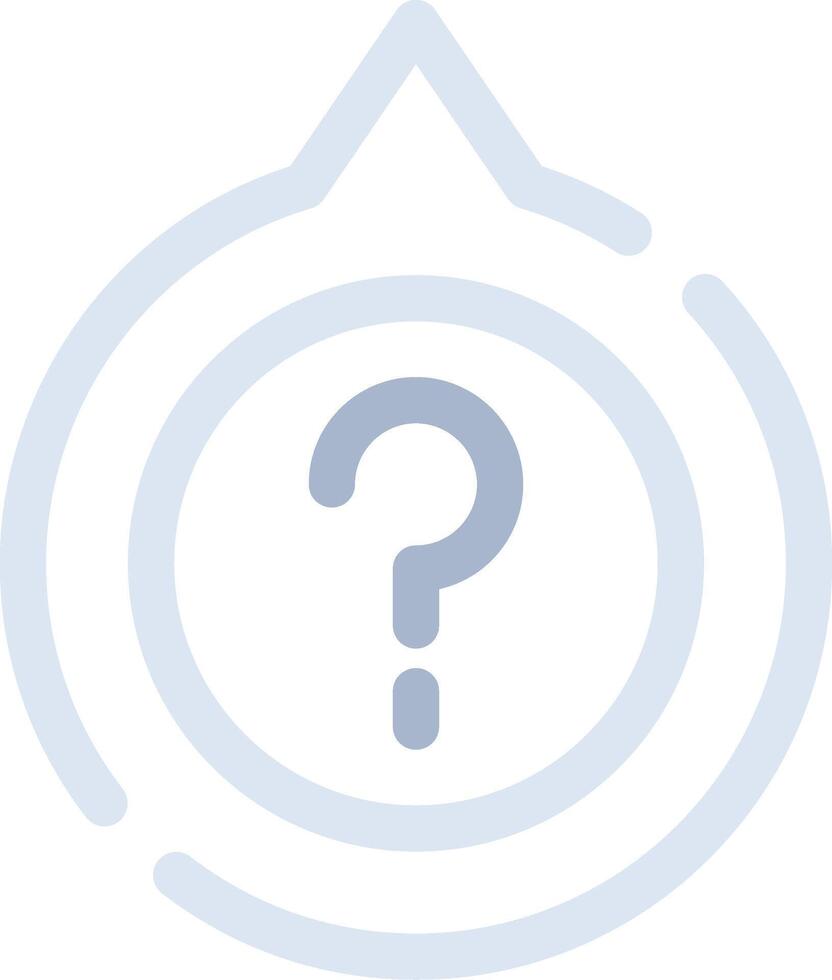 Question Creative Icon Design vector