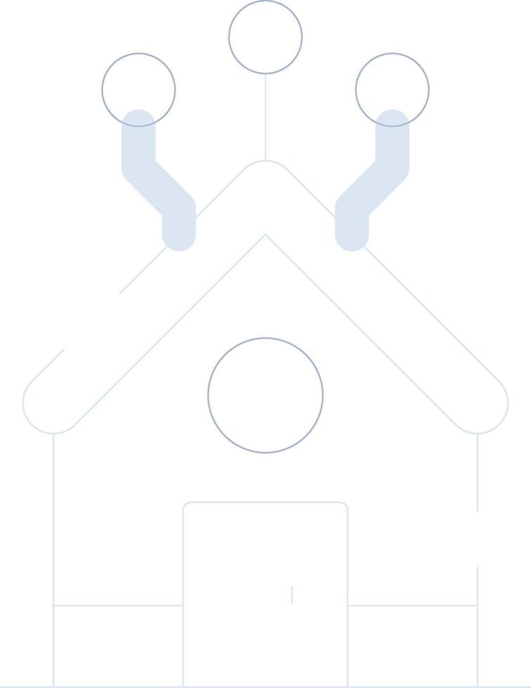 Home Network Creative Icon Design vector