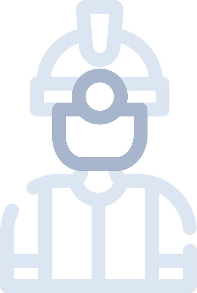 Worker Creative Icon Design vector