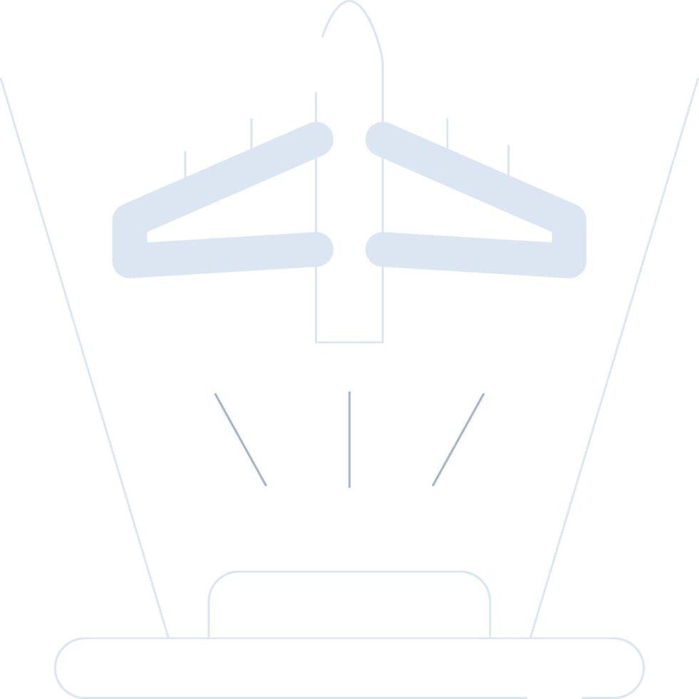 Ar Flight Training Creative Icon Design vector